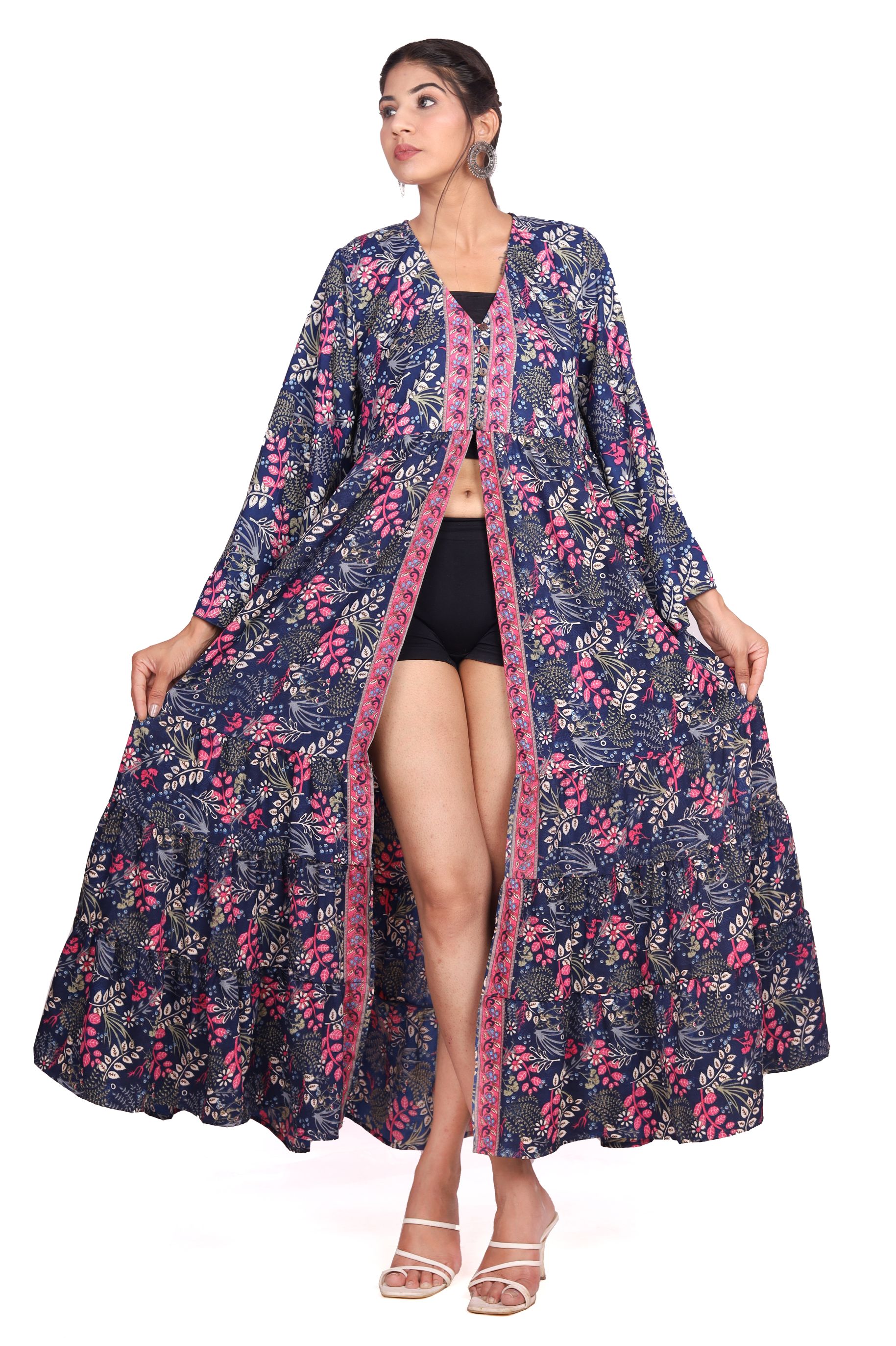 Front Bottom Open Dress