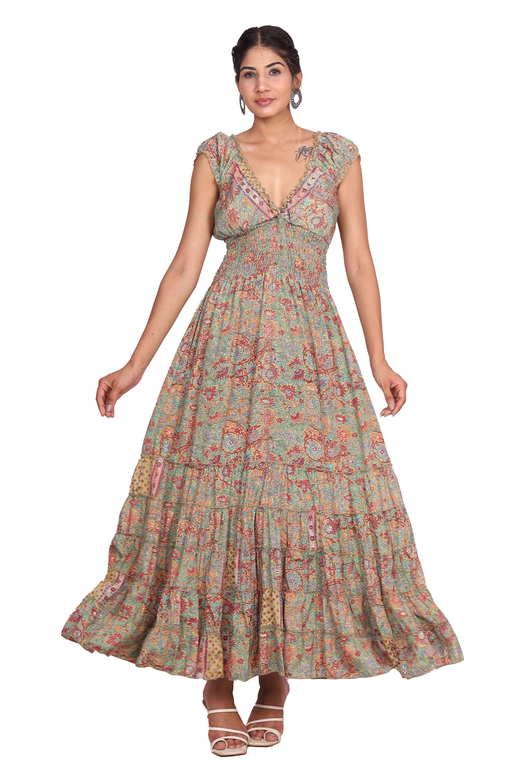 Bobin Waist Dress